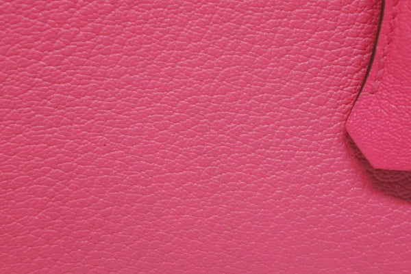 極美品 HERMES エルメス KELLY ケリー 32 内縫い 2WAYハンドバッグ シェーブル ピンク系 シルバー金具 □Q刻印 中古 4b011200