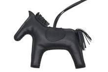 Load image into Gallery viewer, 極美品 HERMES エルメス RODEO ロデオチャーム GM バッグチャーム アニョーミロ ソーブラック Y刻印 中古 4b011202