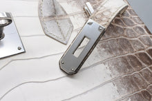 Load image into Gallery viewer, 新品未使用 HERMES エルメス バーキン30 ヒマラヤ ニロティカスマット シルバー金具 X刻印 中古 4b011205