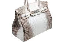 Load image into Gallery viewer, 新品未使用 HERMES エルメス バーキン30 ヒマラヤ ニロティカスマット シルバー金具 X刻印 中古 4b011205