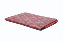 Load image into Gallery viewer, GOYARD ゴヤール カードケース 名刺入れ ヘリンボーン柄 定番カラー レッド PVC レザー ユニセックス 美品 中古 4b011209