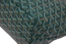 Load image into Gallery viewer, GOYARD ゴヤール サンルイPM バッグ トートバッグ STLOUIPMLTY09CL09P スヌーピー マーカージュアート グリーン 美品 中古 4b011211