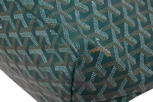 Load image into Gallery viewer, GOYARD ゴヤール サンルイPM バッグ トートバッグ STLOUIPMLTY09CL09P スヌーピー マーカージュアート グリーン 美品 中古 4b011211