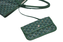 Load image into Gallery viewer, GOYARD ゴヤール サンルイPM バッグ トートバッグ STLOUIPMLTY09CL09P スヌーピー マーカージュアート グリーン 美品 中古 4b011211