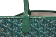 Load image into Gallery viewer, GOYARD ゴヤール サンルイPM バッグ トートバッグ STLOUIPMLTY09CL09P スヌーピー マーカージュアート グリーン 美品 中古 4b011211