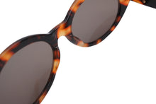 Load image into Gallery viewer, CHANEL シャネル サングラス ココマーク 71340 プラスチック ブラウン ゴールド 美品 中古 4b011214