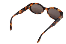 Load image into Gallery viewer, CHANEL シャネル サングラス ココマーク 71340 プラスチック ブラウン ゴールド 美品 中古 4b011214