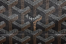 Load image into Gallery viewer, 極美品 GOYARD ゴヤール ボストンバッグ ボーイング30 ブラック マーカジュー入り レザー シルバー金具 中古 4b011220
