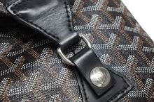 Load image into Gallery viewer, 極美品 GOYARD ゴヤール ボストンバッグ ボーイング30 ブラック マーカジュー入り レザー シルバー金具 中古 4b011220