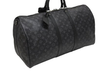 Load image into Gallery viewer, 新品同様 LOUIS VUITTON ルイヴィトン キーポル バンドリエール55 ボストンバッグ M40605 モノグラムエクリプス 中古 4b011222