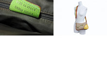 Load image into Gallery viewer, Christian Dior クリスチャンディオール ショルダーバッグ トロッター ラスタカラー レザー キャンバス シルバー金具 美品 中古 4b011223