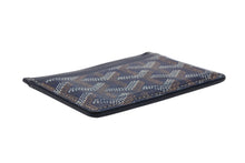 Load image into Gallery viewer, 極美品 GOYARD ゴヤール サンシュルピス カードケース 名刺入れ STSULPPMLTY01CL01X PVC レザー ネイビー 中古 4b011225