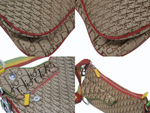 Load image into Gallery viewer, 極美品 Christian Dior クリスチャンディオール ショルダーバッグ トロッター ラスタカラー レザー キャンバス シルバー金具 中古 4b011226