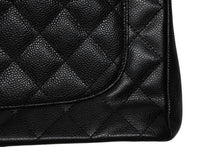 Load image into Gallery viewer, CHANEL シャネル チェーントートバッグ GST ブラック キャビアスキン A50995 ココマーク ブラック ゴールド金具 美品 中古 4b011231