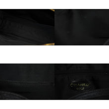 Load image into Gallery viewer, CHANEL シャネル チェーン トートバッグ ブラック キャビアスキン 5番台 ココマーク ロゴ ゴールド金具 美品 中古 4b011232