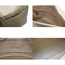Load image into Gallery viewer, CHANEL シャネル マトラッセ 23 フリンジ チェーンショルダーバッグ イエロー ベージュ ラムスキン ゴールド金具 美品 中古 4b011240