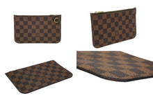 Load image into Gallery viewer, 極美品 LOUIS VUITTON ルイヴィトン ネヴァーフルPM トートバッグ N51109 ダミエキャンバス ブラウン ゴールド金具 中古 4b011241