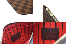 Load image into Gallery viewer, 極美品 LOUIS VUITTON ルイヴィトン ネヴァーフルPM トートバッグ N51109 ダミエキャンバス ブラウン ゴールド金具 中古 4b011241