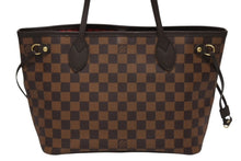 Load image into Gallery viewer, 極美品 LOUIS VUITTON ルイヴィトン ネヴァーフルPM トートバッグ N51109 ダミエキャンバス ブラウン ゴールド金具 中古 4b011241