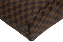Load image into Gallery viewer, 極美品 LOUIS VUITTON ルイヴィトン ネヴァーフルPM トートバッグ N51109 ダミエキャンバス ブラウン ゴールド金具 中古 4b011241