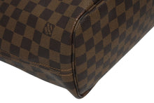 Load image into Gallery viewer, 極美品 LOUIS VUITTON ルイヴィトン ダミエ ネヴァーフルMM トートバッグ N51105 PVC レザー ブラウン ゴールド金具 中古 4b011243