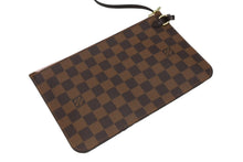 Load image into Gallery viewer, 極美品 LOUIS VUITTON ルイヴィトン ダミエ ネヴァーフルMM トートバッグ N51105 PVC レザー ブラウン ゴールド金具 中古 4b011243