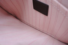 Load image into Gallery viewer, 極美品 LOUIS VUITTON ルイヴィトン ダミエ ネヴァーフルMM トートバッグ N51105 PVC レザー ブラウン ゴールド金具 中古 4b011243