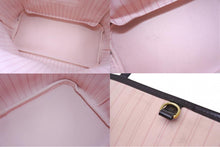 Load image into Gallery viewer, 極美品 LOUIS VUITTON ルイヴィトン ダミエ ネヴァーフルMM トートバッグ N51105 PVC レザー ブラウン ゴールド金具 中古 4b011243