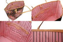 Load image into Gallery viewer, 極美品 LOUIS VUITTON ルイヴィトン ネヴァーフルMM トートバッグ M41979 モノグラム ジャングルドット ゴールド金具 中古 4b011251