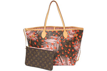 Load image into Gallery viewer, 極美品 LOUIS VUITTON ルイヴィトン ネヴァーフルMM トートバッグ M41979 モノグラム ジャングルドット ゴールド金具 中古 4b011251