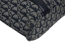 Load image into Gallery viewer, Christian Dior クリスチャンディオール トロッター ハンドバッグ B0 C 0092 ネイビー ガリアーノ期 美品 中古 4b011253
