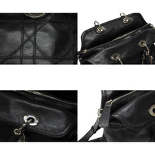 Load image into Gallery viewer, 極美品 Christian Dior クリスチャンディオール グランヴィル ハンドバッグ M1301PGCA 05-MA-0132 カナージュ シルバー金具 中古 4b011259