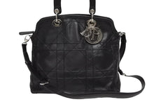 Load image into Gallery viewer, 極美品 Christian Dior クリスチャンディオール グランヴィル ハンドバッグ M1301PGCA 05-MA-0132 カナージュ シルバー金具 中古 4b011259