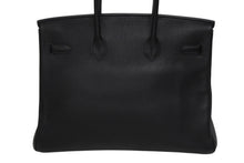 Load image into Gallery viewer, 極美品 HERMES エルメス BIRKIN バーキン35 ブラック シルバー金具 トリヨンクレマンス ハンドバッグ ◻︎N刻印 中古 4b011266