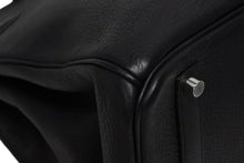 Load image into Gallery viewer, 極美品 HERMES エルメス BIRKIN バーキン35 ブラック シルバー金具 トリヨンクレマンス ハンドバッグ ◻︎N刻印 中古 4b011266