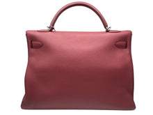 Load image into Gallery viewer, 新品同様 HERMES エルメス ケリー 40 ハンドバッグ 2WAY パープル トリヨンクレマンス シルバー金具 ◻︎N刻印 中古 4b011269