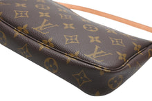 Load image into Gallery viewer, 極美品 LOUIS VUITTON ルイヴィトン ポシェット アクセソワール アクセサリーポーチ M51980 モノグラム ブラウン レザー PVC 中古 4b011270