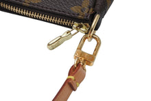 Load image into Gallery viewer, 極美品 LOUIS VUITTON ルイヴィトン ポシェット アクセソワール アクセサリーポーチ M51980 モノグラム ブラウン レザー PVC 中古 4b011270