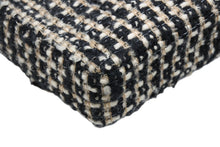 Load image into Gallery viewer, 極美品 CHANEL シャネル イーストウェスト シングル ワンショルダーバッグ 7番台 ブラック ホワイト ベージュ ツイード シルバー金具 中古 4b011273