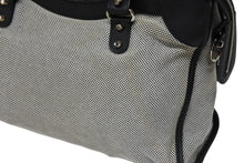 Load image into Gallery viewer, BALENCIAGA バレンシアガ Giant City ジャイアント シティ 2WAYバッグ 173084 ホワイト ブラック シルバー金具 美品 中古 4b011274