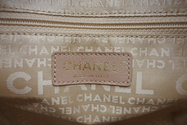 新品同様 CHANEL シャネル ハンドバッグ 9番台 キャビアスキン ココマーク フリンジ ゴールド ゴールド金具 中古 4b011275
