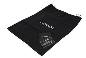 新品同様 CHANEL シャネル ハンドバッグ 9番台 キャビアスキン ココマーク フリンジ ゴールド ゴールド金具 中古 4b011275