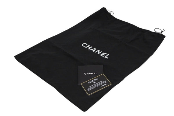 新品同様 CHANEL シャネル ハンドバッグ 9番台 キャビアスキン ココマーク フリンジ ゴールド ゴールド金具 中古 4b011275
