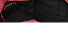 Load image into Gallery viewer, BALENCIAGA バレンシアガ Giant City ジャイアント シティ 2WAYバッグ 173084 ピンク ブラック金具 美品 中古 4b011277