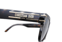 Load image into Gallery viewer, 極美品 CHRISTIAN DIOR クリスチャンディオール Dior Signature S6U サングラス ブラウン ブルーレンズ ゴールド金具 中古 4b011287