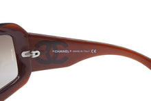 Load image into Gallery viewer, 極美品 CHANEL シャネル サングラス アイウェア 5076-H c.538/13 サイズ61□16 120 ココマーク シェル ブラウン 中古 4b011293