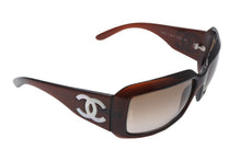 Load image into Gallery viewer, 極美品 CHANEL シャネル サングラス アイウェア 5076-H c.538/13 サイズ61□16 120 ココマーク シェル ブラウン 中古 4b011293