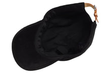 Load image into Gallery viewer, 極美品 LOUIS VUITTON ルイヴィトン キャップ LV コーデュロイ ベースボールキャップ M7242M ダークブラウン レザーストラップ 中古 4b011311