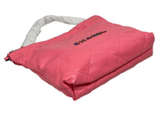 Load image into Gallery viewer, 新品未使用 CHANEL シャネル CHANEL 22 スモール ハンドバッグ AS3260 ランダム番台 ココマーク シャイニーカーフスキン ピンク 中古 4b011318