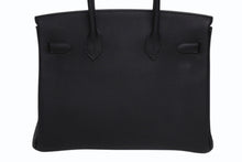 Load image into Gallery viewer, 極美品 HERMES エルメス バーキン30 ハンドバッグ トゴ ブラック ローズゴールド金具 Z刻印 中古 4b011320